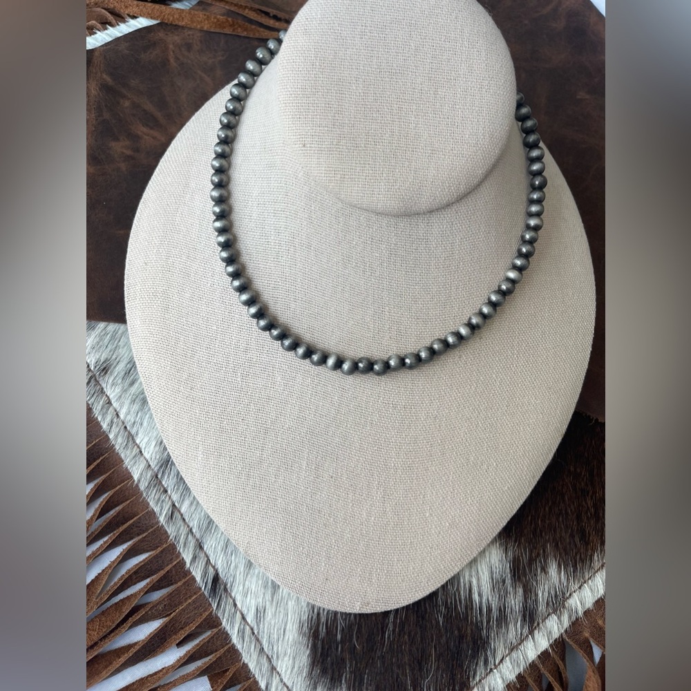 FAUX Navajo Pearl Necklace